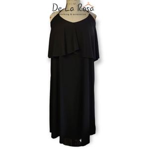 ✨ CLEARANCE SALE✨ NWT Melissa Masse Sleeveless Neck Tie Dress Medium